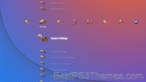 3D Web Ver. a Orange Icons Theme