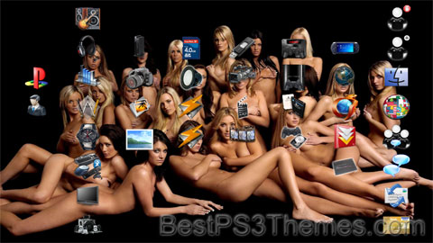 Babes HD Theme Preview