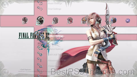 Final Fantasy XIII HD Theme Preview