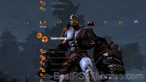 God Of War 3 HD Theme Preview
