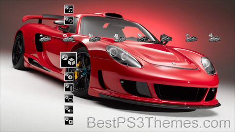 Porsche Carrera GT HD Theme