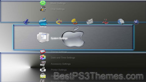 PS3 Crystal Mac 03 Theme