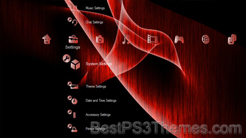 Red Fibres Theme