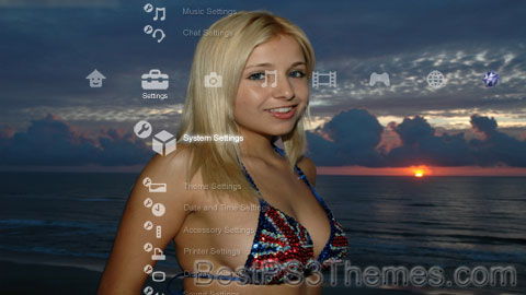 Sandy Summer USA & UK Theme Preview