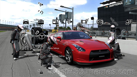 Unofficial Gran Turismo 5 Prologue v195 Theme 3 backgrounds different for
