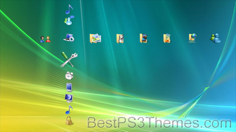 Vista for PS3 XMB Style v1.1 Theme